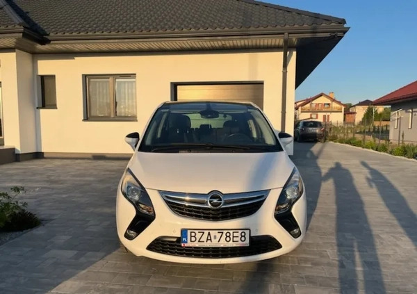 Opel Zafira cena 34900 przebieg: 190000, rok produkcji 2014 z Zambrów małe 301